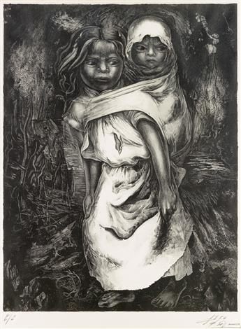 DAVID A. SIQUEIROS Dos Niños.